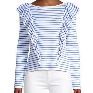 Lilly Pulitzer Ruth Ruffle Sweater.  NWOT/Large